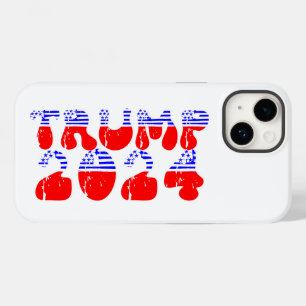 レトロヴィンテージ愛国的トランプ2024 Case-Mate iPhone 14ケース