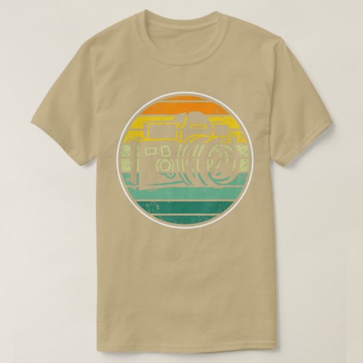 レトロヴィンテージ撮影恋人カメラ写真機 Tシャツ (デザイン正面)