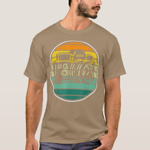 レトロヴィンテージ撮影恋人カメラ写真機 Tシャツ