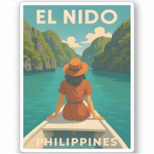 レトロヴィンテージ旅行エルニドフィリピンシー シール