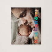 レトロヴィンテージ最高のパパの日 ジグソーパズル (縦)