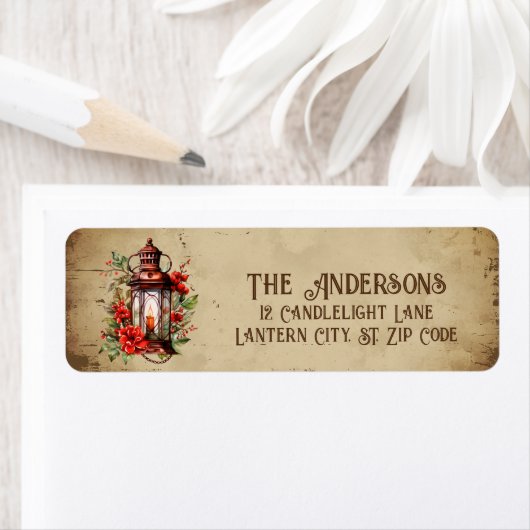 レトロヴィンテージ灯 ラベル (インサイチュ)