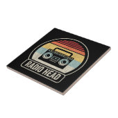 レトロヴィンテージ無線ヘッド タイル (側面)