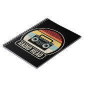 レトロヴィンテージ無線ヘッド ノートブック (左側)