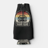 レトロヴィンテージ無線ヘッド ボトルクーラー (裏面)