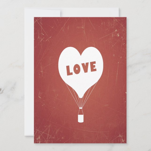 レトロヴィンテージ熱気球パターン (正面)