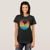 レトロヴィンテージ熱気球 Tシャツ (正面フル)