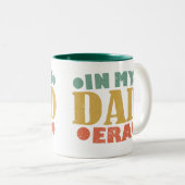 レトロヴィンテージ父の日のパパ時代 ツートーンマグカップ (正面右)