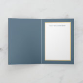 レトロヴィンテージ男の赤ちゃん追加気持ち カード (内部)