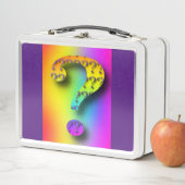 レトロヴィンテージ疑問符レトロヴィンテージ メタルランチボックス (インサイチュ)