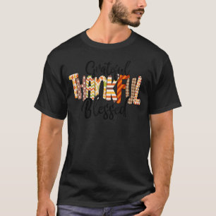 レトロヴィンテージ秋ビーブスオータムシーズンサンクスギビン Tシャツ
