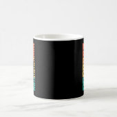 レトロヴィンテージ空手ギフトfor空手家 コーヒーマグカップ (中央)