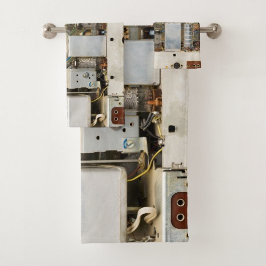 レトロヴィンテージ管無線 バスタオルセット (インサイチュ)