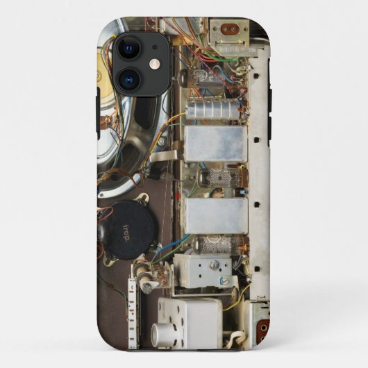 レトロヴィンテージ管無線 Case-Mate iPhoneケース (裏面)