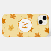 レトロヴィンテージ紅葉パターン Case-Mate iPhoneケース (裏面 (横))