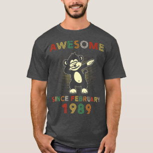 レトロヴィンテージ素晴らしモンキー1989年2月から Tシャツ