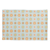 レトロヴィンテージ花柄フローラデイジー 枕カバー (裏面)