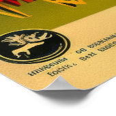 レトロヴィンテージ野生生物保護ポスター – Ma ポスター (角)