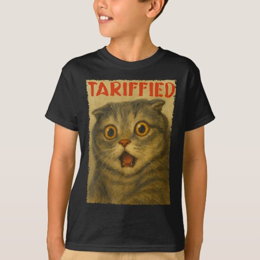 レトロヴィンテージ関税化 Tシャツ (正面)