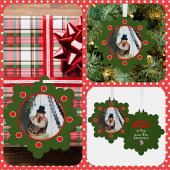 レトロヴィンテージ雪だるまクリスマス オーナメントカード