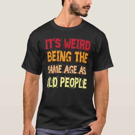 レトロヴィンテージ風変わりが古い Tシャツ (正面)