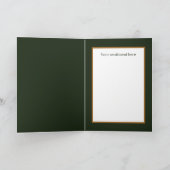 レトロヴィンテージ鹿の追加気持ち シーズンカード (内部)