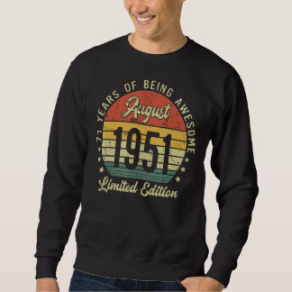 レトロヴィンテージ1942 威厳がある 1942 Edition 80th誕生 スウェットシャツ