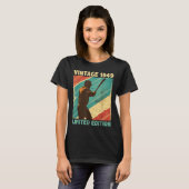 レトロヴィンテージ1949野球愛好者限定版 Tシャツ (正面フル)