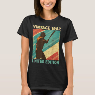 レトロヴィンテージ1962野球愛好者限定版 Tシャツ