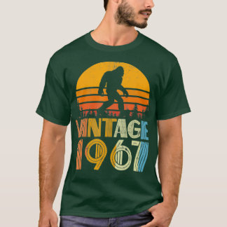 レトロヴィンテージ1967ビッグフートハイドアンドシーク Tシャツ