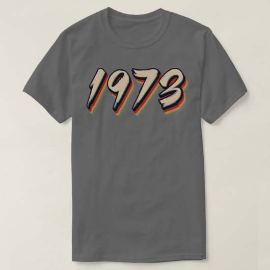 レトロヴィンテージ1973 Tシャツ (デザイン正面)