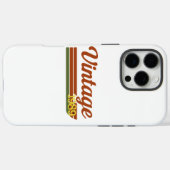 レトロヴィンテージ1989タイポグラフィ Case-Mate iPhoneケース (裏面 (横))