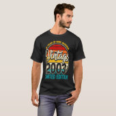 レトロヴィンテージ2003 18誕生日 Tシャツ (正面フル)