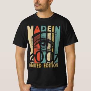レトロヴィンテージ2007年限定版、ハッピー Tシャツ