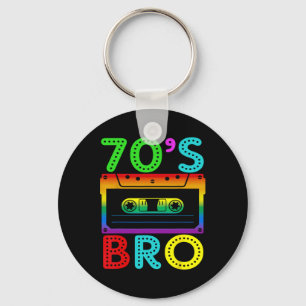 レトロヴィンテージ70のBroのためのハロウィンファミリーマッチ キーホルダー
