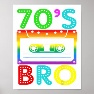 レトロヴィンテージ70のBroのためのハロウィンファミリーマッチ ポスター