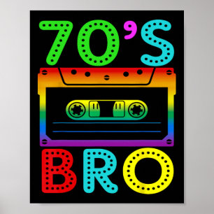レトロヴィンテージ70のBroのためのハロウィンファミリーマッチ ポスター