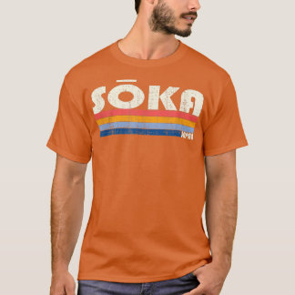 レトロヴィンテージ70年代80年代スタイル草加市 Tシャツ