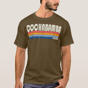 レトロヴィンテージ70s 80sスタイルコチャバンバ,ボリビア tシャツ