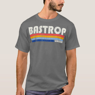 レトロヴィンテージ70s 80sスタイルバストロプルイジアナ tシャツ