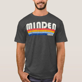 レトロヴィンテージ70s 80sスタイルミンデンルイジアナ tシャツ