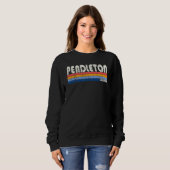 レトロヴィンテージ70s 80sスタイルPendleton Indiana スウェットシャツ (正面フル)
