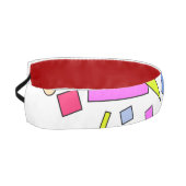 レトロヴィンテージ80sおよび90sスタイル アスレチックヘッドバンド (左)