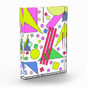 レトロヴィンテージ80sおよび90sスタイル フォトブロック (左)