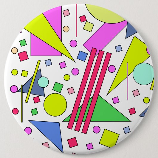 レトロヴィンテージ80sおよび90sスタイル 缶バッジ (正面)