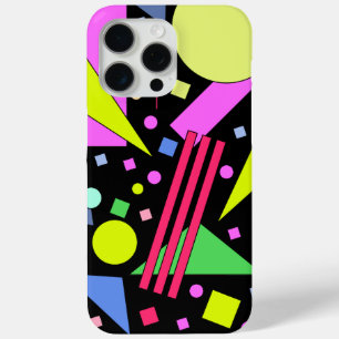 レトロヴィンテージ80sおよび90sスタイル iPhone 15 pro maxケース