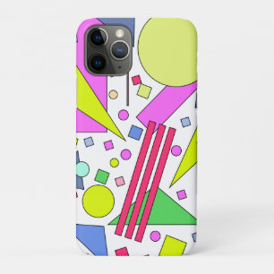 レトロヴィンテージ80sおよび90sスタイル iPhone 11 proケース