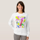 レトロヴィンテージ80sおよび90sスタイル tシャツ (正面フル)