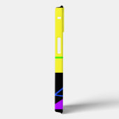 レトロヴィンテージ80sカラフルネオントレンディー幾何学模様 Case-Mate iPhoneケース (裏面 / 右)