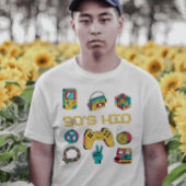 レトロヴィンテージ90s KIDノスタルジア図 Tシャツ